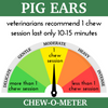 All-Natural Premium Pig Ears Dog Treats (25 Count)