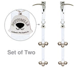 Set of 2 Potty Bells - White